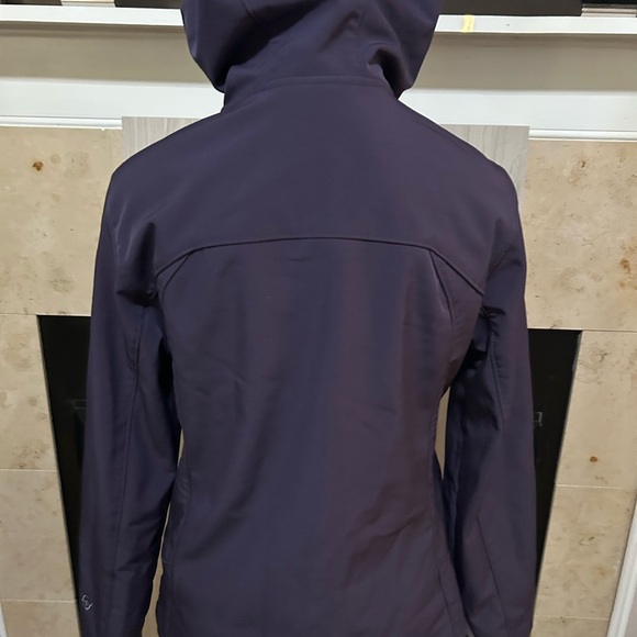 Free Country Women’s Hooded Jacket. Fleece inside. Small. Dark Purple. - Picture 5 of 8